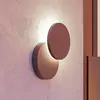Image de EGLO Applique d'extérieur LED Pedersano, couleur rouille, Ø 14 cm, métal
