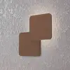 Image de EGLO Applique d'extérieur LED Pedersano, couleur rouille, longueur 14 cm, métal