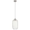 Image de EGLO Lodods Suspension pour table à manger 1 ampoule ovale Culot E27