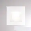 Image de Molto Luce Applique encastrable LED Pan, blanche