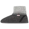 Image de Giesswein Chaussons Baumkirchen Anthrazit 41 - Pantoufles Hautes pour Hommes et Femmes, Chaussures en Laine feutrée Chaude