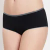 Image de Wolford - Bas de maillot de bain shorty Line noir/argenté XS