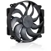 Image de Noctua NF-A14x25r G2 PWM chromax.black, Ventilateur 140 mm PWM à Cadre Rond, 4 Broches (Noir)
