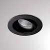 Image de Molto Luce Kalio lampe encastrée LED ronde 2 700 K 24° noire