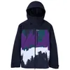 Image de Burton - Veste De Ski / Snow Lodgepole True Black / Forest Chalk Homme - Homme - Taille XS - Noir