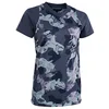 Image de Ion Scrub 2022 Maillot de cyclisme court pour femme Bleu/gris