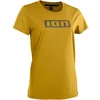 Image de Ion Logo DR Maillot de cyclisme court pour femme Ambre foncé Jaune 2024 Taille : M (38)