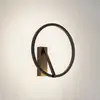 Image de Molto Luce applique murale LED Melli SD, noir, aluminium, Ø 33 cm