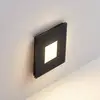 Image de Molto Luce lampe encastrable LED Wall R68 Glass SQ, noir, CCT