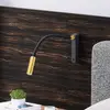 Image de Molto Luce applique murale LED Arok, noir/or, aluminium