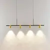 Image de Molto Luce Suspension Nuun PD, noir/or, aluminium, 4 lampes
