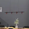 Image de Molto Luce Suspension Nuun PD, noir/marron café, 4 lampes