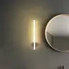 Image de Molto Luce Applique murale LED VINA UP M, noire, hauteur 60 cm, IP44, CCT