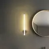 Image de Molto Luce Applique murale LED VINA UP M, couleur chrome, hauteur 60 cm, IP44 CCT