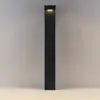 Image de Molto Luce Bornes lumineuses LED ATO, hauteur 85 cm, marche/arrêt, anthracite, IP65, métal