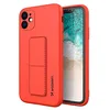 Image de WOZINSKY Étui en silicone avec support pour iPhone 11 Pro Max Czerwony