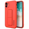 Image de WOZINSKY Coque de protection souple en silicone avec support pour iPhone 12 Pro Max