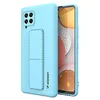 Image de WOZINSKY Jasnoniebieski Étui en silicone avec support pour Samsung Galaxy A42 5G