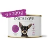 Image de DOG'S LOVE Nourriture Humide de qualité supérieure - Agneau Adulte - Menu Complet Riche et sain - Nourriture pour Chien de qualité Alimentaire - Toutes Les matières premières - 100% sans céréales (6