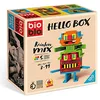 Image de Briques de construction Hello box Rainbow mix 100 Bioblo® - Blocs de