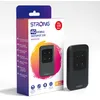 Image de Strong 4G AIRSPOT 210 Mobiler WLAN-Router mit SIM-Steckplatz, 4G LTE CAT4 150 Mbit/s Download, Tragbarer WiFi-Hotspot für Reisen, Verbindet BIS zu 10 Geräte, 2100 mAh Akku für 8 STD, USB-C-Anschluss