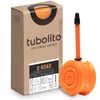 Image de Chambre à air S-Tubo - route - 700c - valve 60mm - orange