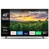 Image de THOMSON 43 Pouces (109 cm) QLED Smart Android TV, Google Assistant, Wi-FI, Dolby Digital, Bluetooth, Triple-Tuner (Câble/Satellite/Antenne), HDMI, CI+, A+ Panneau   43QA2S13