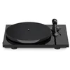 Image de Pro-Ject E1 Phono Platine Vinyle pour débutant avec Aiguille de Micro elliptique, préamplificateur Phono commutable et Changement de Vitesse électronique (OM5e, Noir)