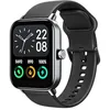 Image de Bea-fon Smartwatch 101 Montre intelligente moderne unisexe pour adulte avec GPS, Bluetooth, écran 1,8", batterie longue durée, étanche, compatible avec smartphone, noir/gris