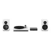 Image de Pro-Ject Système audio coloré E, véritable système stéréo hi-fi analogique, ensemble Hi-Fi tout-en-un avec platine électronique de début, amplificateur stéréo E intégré et boîtier de haut-parleur 5E
