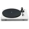 Image de Pro-Ject E1.2, tourne-disque d'entrée de gamme Plug & Play avec contrôle électronique de la vitesse, force de suivi prédéfinie, équipée d'une cartouche phono Pick It MM E (blanc)