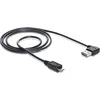 Image de DeLOCK 2m USB 2.0 A - Micro-B m/m câble USB USB A Micro-USB B Noir