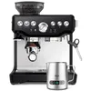 Image de Sage - The Barista Express - Machine à Café avec Mousseur à Lait Manuel et Moulin - Mouture Automatique, Mousse Personnalisée - Truffe Noire, Pichet à Lait avec Thermomètre