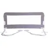 Image de Barrière de lit Dreambaby Nicole - lits encastrés et aux lits plats- Mesurant 150 cm de large et 50 cm de haut - Gris