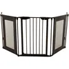 Image de Barrière de sécurité - DREAMBABY - DENVER - 3 panneaux - 855-200 x 74 cm - Bidirectionnel - Noir