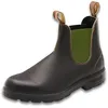 Image de Blundstone 519 Stout Brown Leather with Olive Elastic (500 Series) Cuir 37 EU