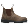 Image de Blundstone unisex. 585 Bottines en cuir 585 marron (42), Plat, 1 à 3 cm, Aucun, Casuel