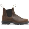 Image de Blundstone unisex. 1609 Bottines en cuir 1609 marron (44), Plat, Aucun, Casuel