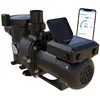 Image de Zodiac E30 iQ 100, pompe de filtration à vitesse variable économe et recommandée pour les piscines jusqu'à 80 m3. Elle utilise peu d'énergie, silencieuse (-12dB) et peut être contrôlée par une app.