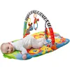 Image de Playgro Tapis Éveil avec Jouets Détachables, Dès la Naissance, Safari Super Gym, Multicolore, 40108