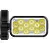 Image de Knog Blinder X Phare de vélo ultra lumineux 1800 lumens avec télécommande, 6 modes d'éclairage, supports sécurisés, batterie externe, étanchéité IP67   pour les sentiers robustes et les promenades de
