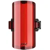 Image de Knog Cobber Reflex Feu arrière de vélo 250 lumens LED rechargeable USB-C, angle de faisceau de 330°, modes personnalisables, étanchéité IP67, compatible avec les tiges de selle standard et