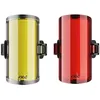 Image de Knog Cobber Reflex Lot de 2 éclairages de vélo LED rechargeables par USB 320 lumens avant et arrière 170 lumens avec faisceau large de 330 °, 8 modes d'éclairage, étanchéité IP67