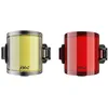 Image de Knog Cobber Lot de 2 mini lampes de vélo LED rechargeables par USB 110 lumens à l'avant et 50 lumens à l'arrière - Faisceau large de 330° - 8 modes d'éclairage - Étanchéité IP67