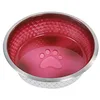 Image de Weatherbeeta Non-Slip Stainless Steel Shade Dog Bowl 23cm Magenta