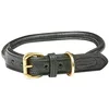 Image de Weatherbeeta Rolled Leather Dog Collar Large Black