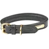 Image de Weatherbeeta Padded Leather Dog Collar Large Black