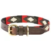 Image de Weatherbeeta - Collier Polo - Chien (M) (Marron/Noir/Blanc)