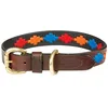 Image de Weatherbeeta - Collier Polo - Chien (XS) (Marron/Rouge/Orange/Bleu)