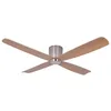 Image de LUCCI AIR Ventilateur de plafond Fraser avec télécommande, ventilateur de plafond très plat, 4 ailes, Ø 132 cm